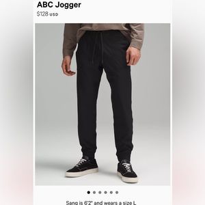 Lululemon ABC joggers